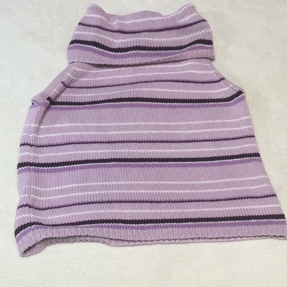🟠Purple knit top